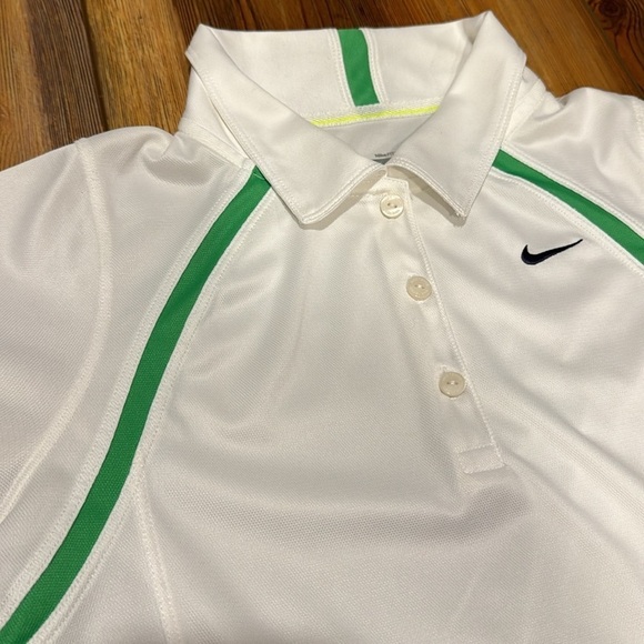 Nike fit dry polo white medium - Picture 6 of 7